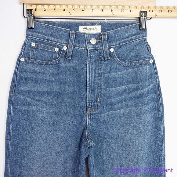 NEW Madewell Perfect Vintage Straight Jean in Mayfield Wash,‎ NG251, 23 - Picture 4 of 15
